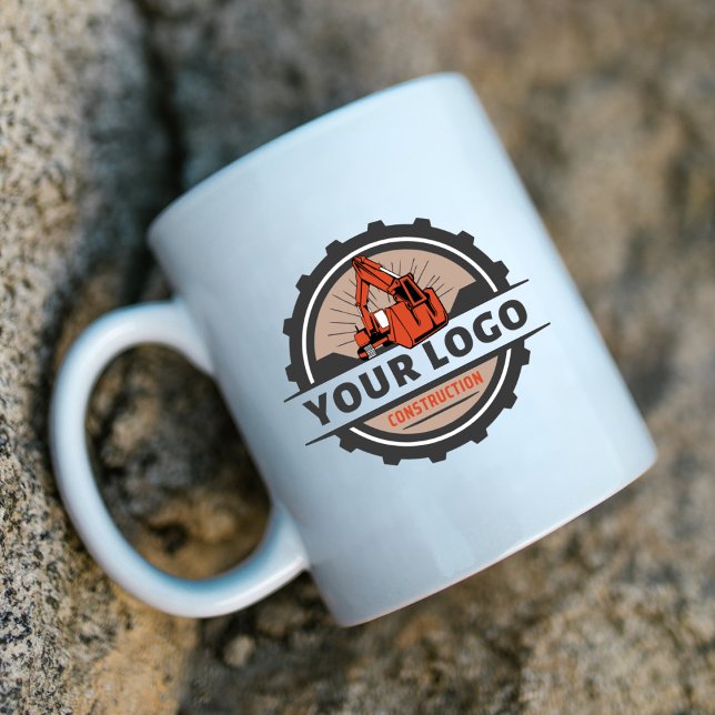 Zweifarbiges benutzerdefiniertes Firmenlogo Kaffeetasse (Von Creator hochgeladen)