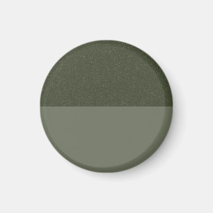 Zweifarbiges erdgrünes Magnet – Anpassbar
