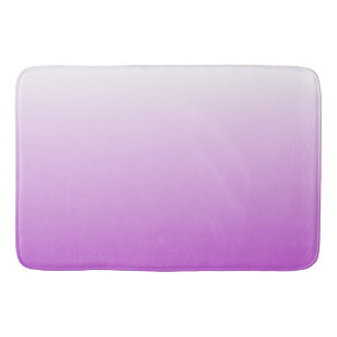 Zweifarbiges Gradienten ombre lilac lila Badematte