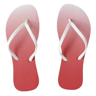 Zweifarbiges Gradientenrot Flip Flops