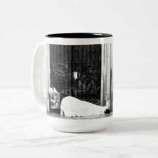 Zweifarbiges Trinkgefäß, 450 ml Erholung und Resil Zweifarbige Tasse