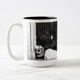 Zweifarbiges Trinkgefäß, 450 ml Erholung und Resil Zweifarbige Tasse