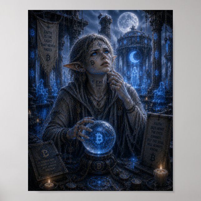 Zweifel / Orakel / Tempel des Mondes Poster (Vorne)