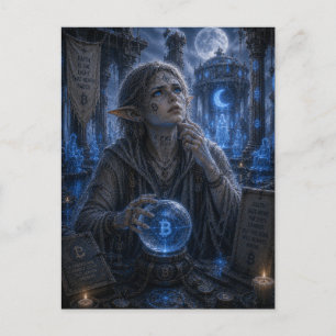 Zweifel / Orakel / Tempel des Mondes Postkarte