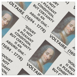 Zweifellos nicht angenehmer Zustand Gewiss Voltair Stoff