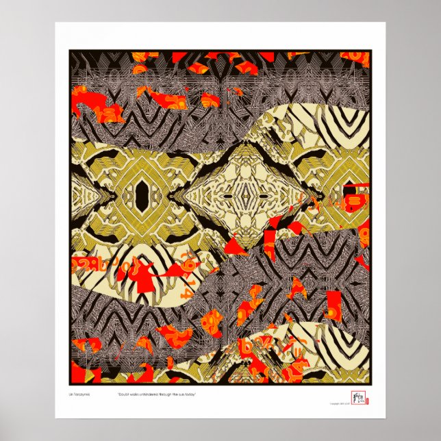 Zweifelswanderungen ungehindert poster (Vorne)