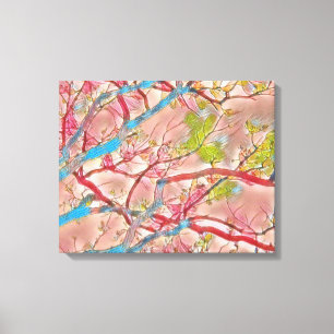 Zweige Canvas Print (Beauty) 20 X 16 Leinwanddruck