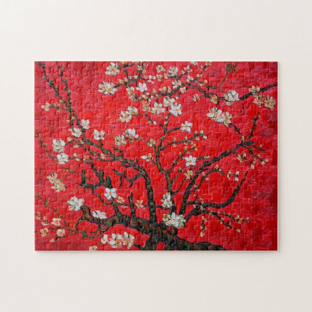 Zweige von Almond Tree in Blossom, Van Gogh Puzzle (Horizontal)