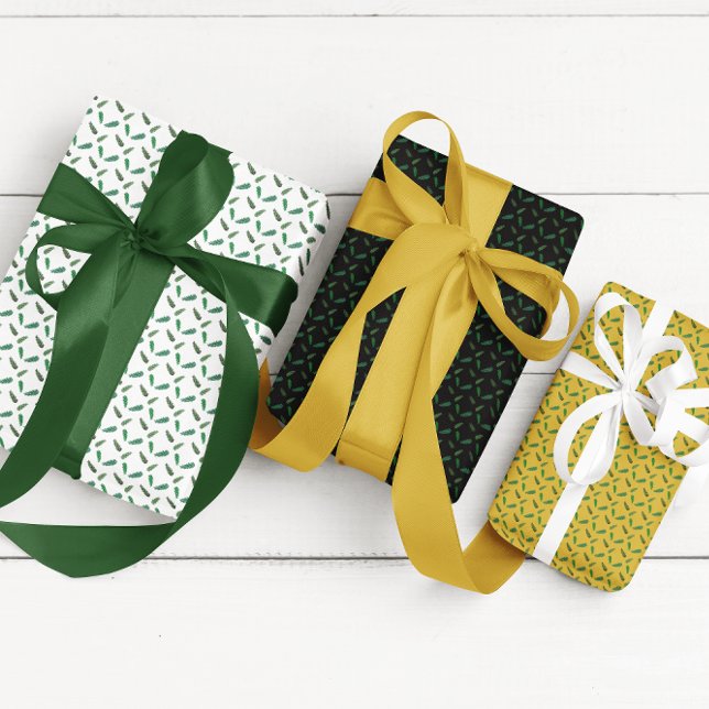 Zweige von Waldkiefern Geschenkpapier Set (Von Creator hochgeladen)