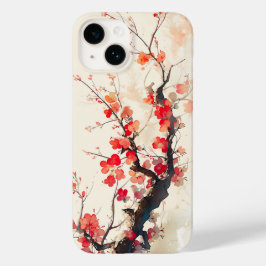 Zweigniederlassung Poetic Plum Blossom im Winter Case-Mate iPhone 14 Hülle