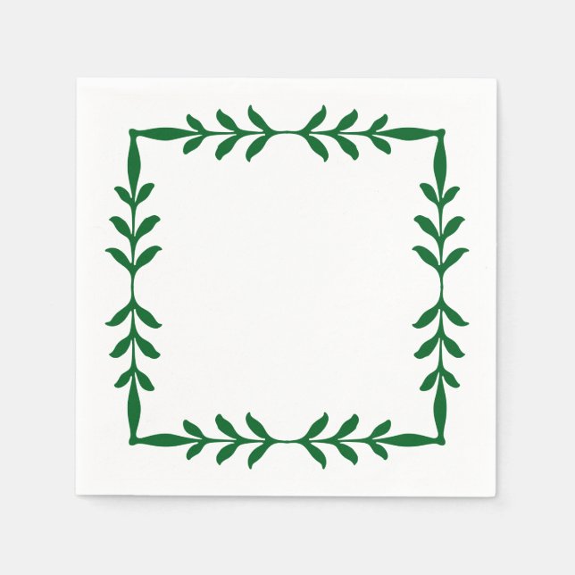 Zweigrahmen Napkins Serviette (Vorderseite)