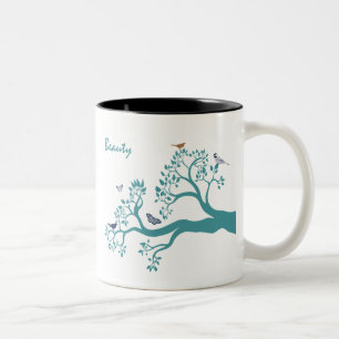 Zweigstelle Beauty Tree Zweifarbige Tasse