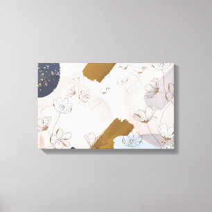 Zweigstelle Blume Corolla I Leinwanddruck