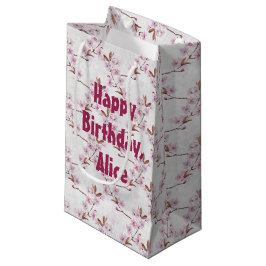 Zweigstelle Cherry Blossom Kleine Geschenktüte