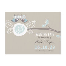 Zweigstelle der Whimsical Wedding Owls Tree Save t