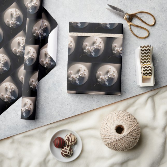 Zweigstelle des Dogwood Trees Geschenkpapier (Kunsthandwerk)