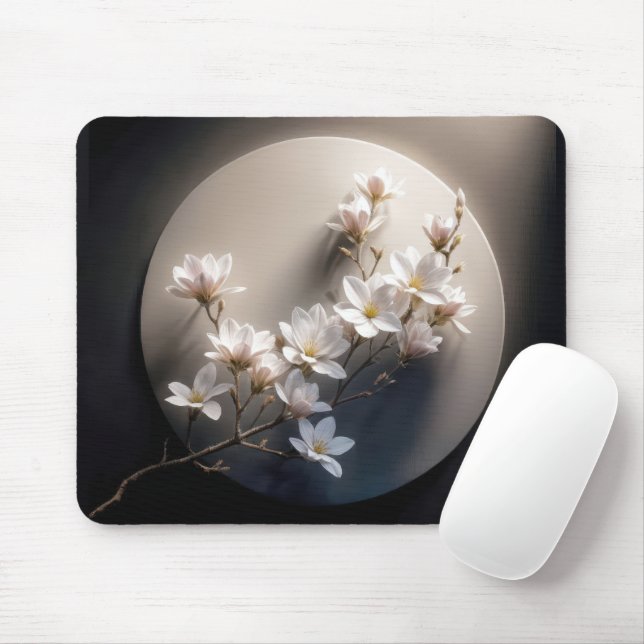 Zweigstelle des Dogwood Trees Mousepad (Mit Mouse)