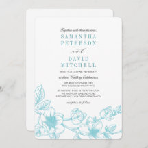 Zweigstelle Floral Magnolia | Blass | Hochzeit