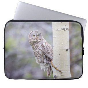 Zweigstelle Great Gray Aspen Tree Laptopschutzhülle