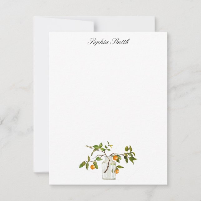 Zweigstelle Lemon in Jar Dankeskarte (Vorderseite)