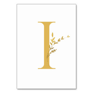 Zweigstelle Minimalistisch White and Gold Moderne  Tischnummer