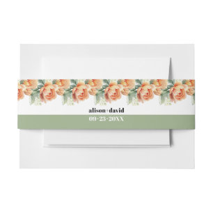 Zweigstelle mit Rose Blume Blumenzwiese Einladungsbanderole