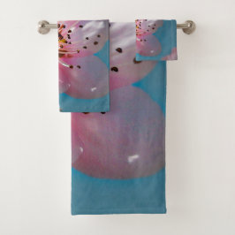 Zweigstelle Peach Blossom und Blue Sky Badhandtuch Set