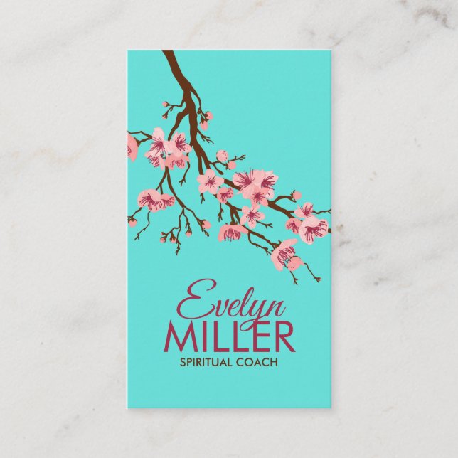 Zweigstelle Sakura - Kirschblüte Visitenkarte (Vorderseite)