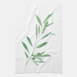 Zweigstelle Wasserfarben Geschirrtuch