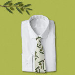 Zweigstelle Wasserfarben Krawatte<br><div class="desc">Wenn Sie nach einem Geschenk für einen Mann oder einen Koch suchen,  erhalten Sie diese elegante Nackenverbindung mit Aquarellnuss-Olivenzweigen in mediterranem Geist auf einem hellgrünen Hintergrund: ein Symbol der Freundschaft verabredet und natürlich der Ruhe!</div>