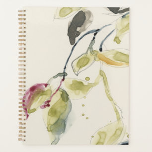 Zweigstelle Wasserfarbenleaf Triptych Planer