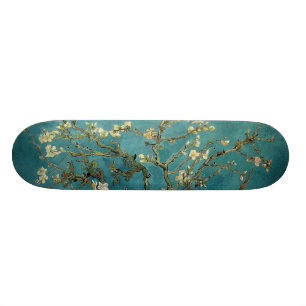 Zweigstellen mit Almond Blossom von Vincent Van Go Skateboard