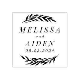 Zweigstellen mit Ehedatum Gummistempel