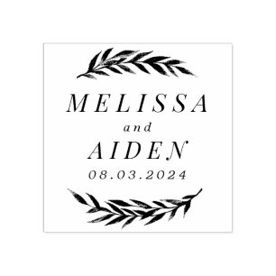 Zweigstellen mit Ehedatum Gummistempel