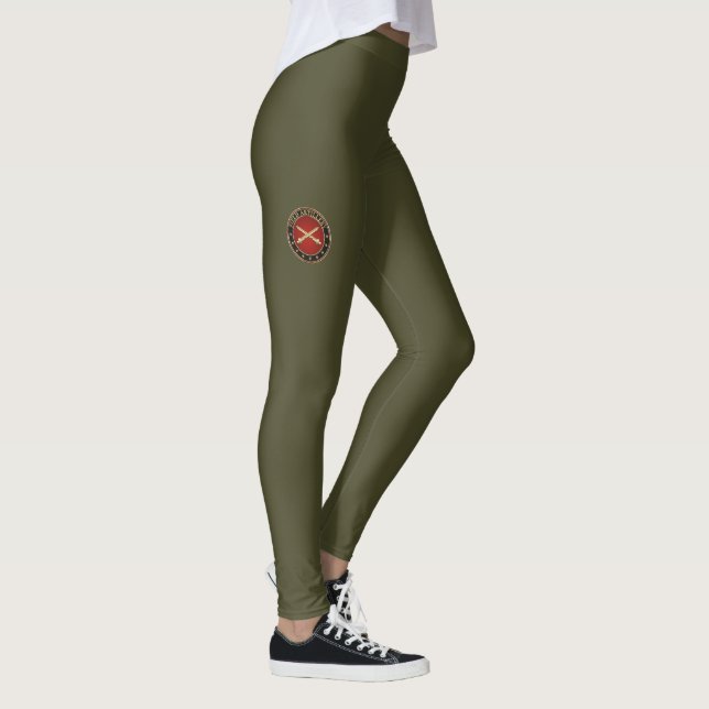 Zweigzeichen der Feldartillerie Leggings (Rechts)