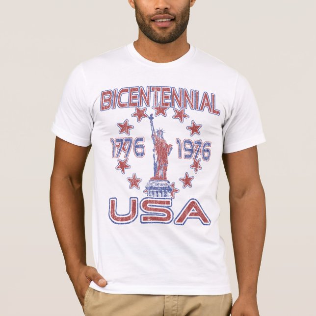 Zweihundertjährige USA T-Shirt (Vorderseite)