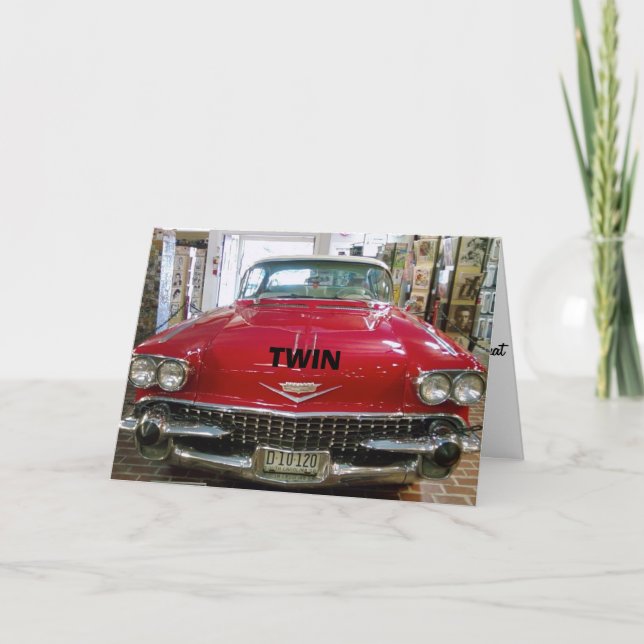 ZWEIJÄHRIGE SPASS-CLASSIC UND ALT=KLASSIK KARTE (Vorderseite)