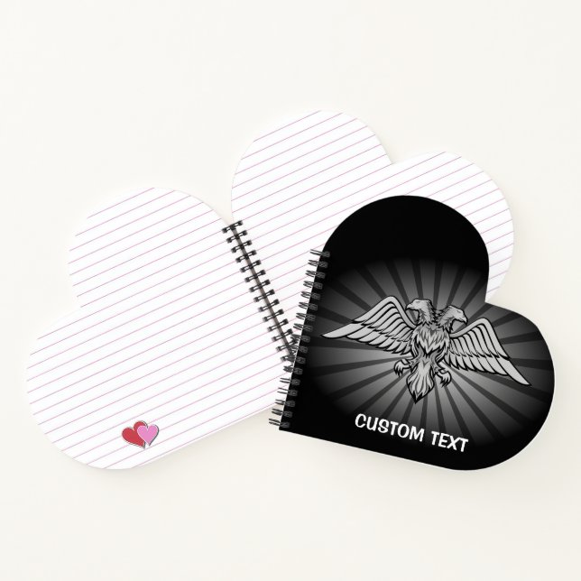 Zweiköpfiger Adler Notizbuch (Innenseite)