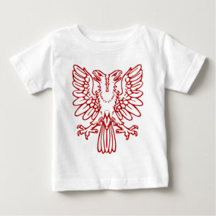 Zweiköpfiger Adler - Rubinrot Baby T-shirt
