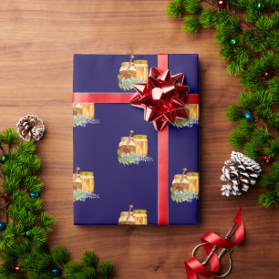 Zweimal als Sweet Twin Honey Jars Geschenkpapier