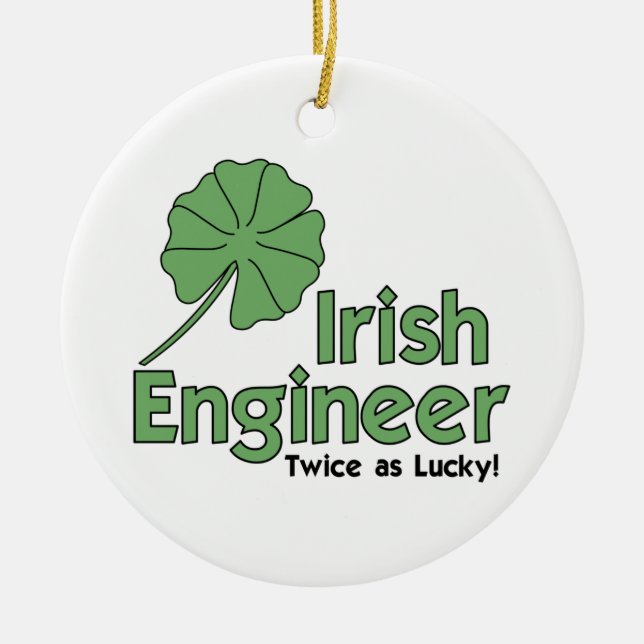 Zweimal so glücklich keramik ornament (Vorne)