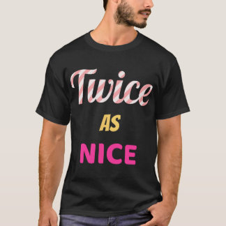 Zweimal so nett zweimal Kpop Weihnachten T-Shirt