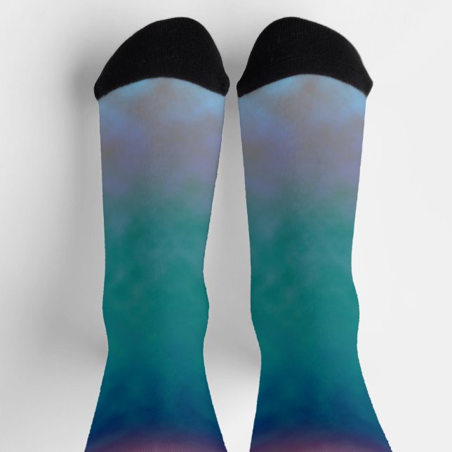 Zweimal unter den Wellen Socken (Oben)