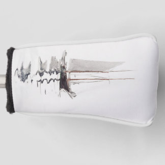 Zweimast-Schoner mit Dory von Winslow Homer Golf Headcover