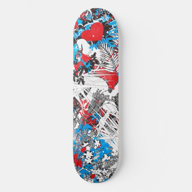Zweipolig Skateboard (Vorderseite)