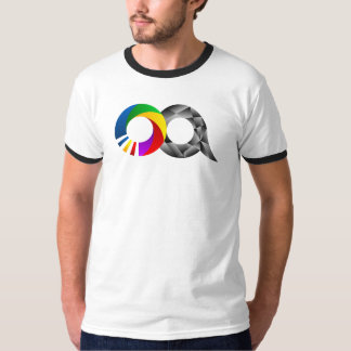 Zweipoliger Bärn-Regenbogen-Ikonen-Wecker-T - T-Shirt