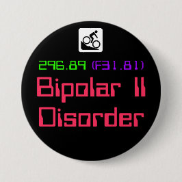 Zweipoliger II Knopf der Störung DSM-5 Button