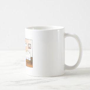 Zweipoliges Cartoon Coffe eMug Kaffeetasse
