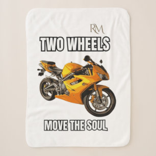 Zweirad bewegt die Seele Motorrad-Shirt Biker Sherpadecke