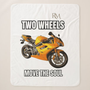 Zweirad bewegt die Seele Motorrad-Shirt Biker Sherpadecke